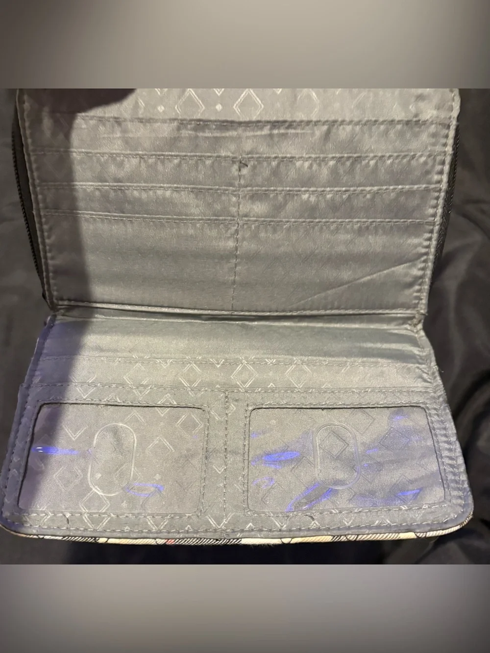 Vintage Vera Bradley Long Wallet with Turn Lock